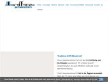 Tablet Screenshot of oelkers-bau.de